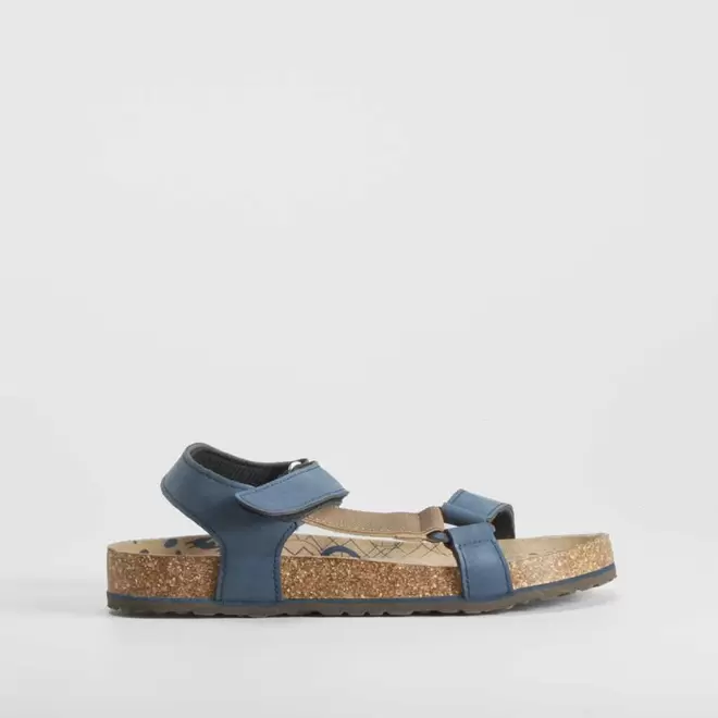 Oferta de Sandalia bio azul SEVEN FIVE por 19,99€ en Merkal