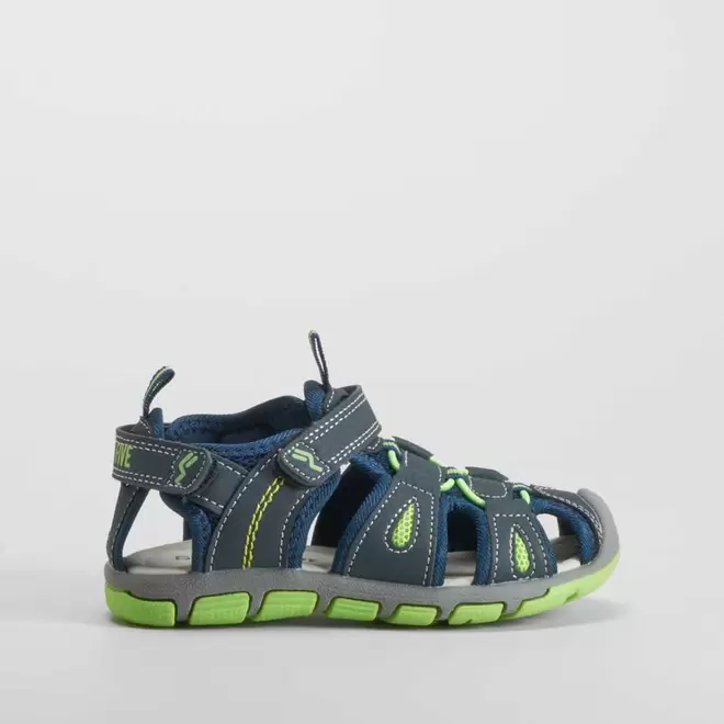 Oferta de Sandalia deportiva infantil azul SEVEN FIVE por 19,99€ en Merkal