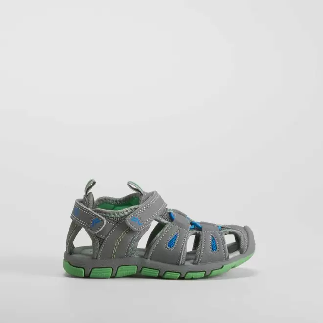 Oferta de Sandalia deportiva infantil gris SEVEN FIVE por 19,99€ en Merkal