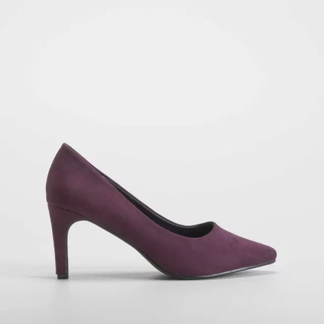 Oferta de Salón tacón morado PICCOLA PIU por 14,99€ en Merkal