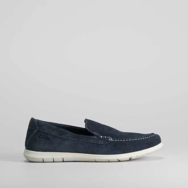 Oferta de Mocasín Flexway piel CLARKS por 44,99€ en Merkal