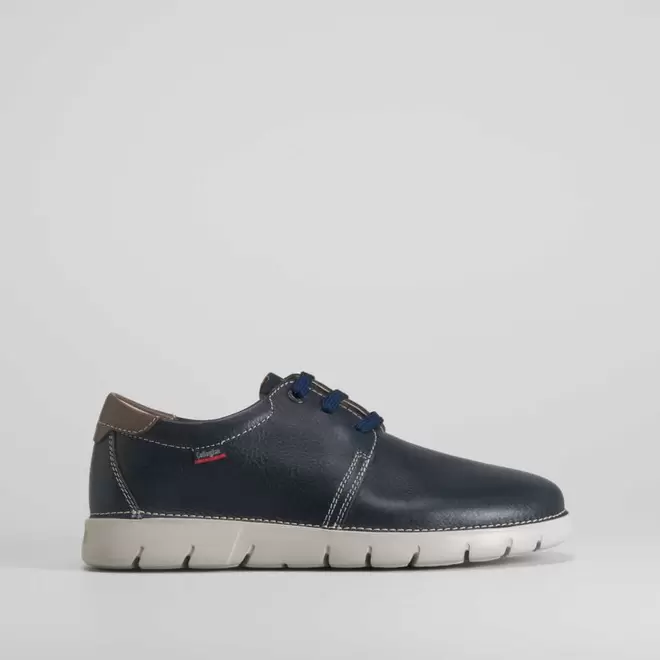 Oferta de Blucher sport azul de piel CALLAGHAN por 54,99€ en Merkal