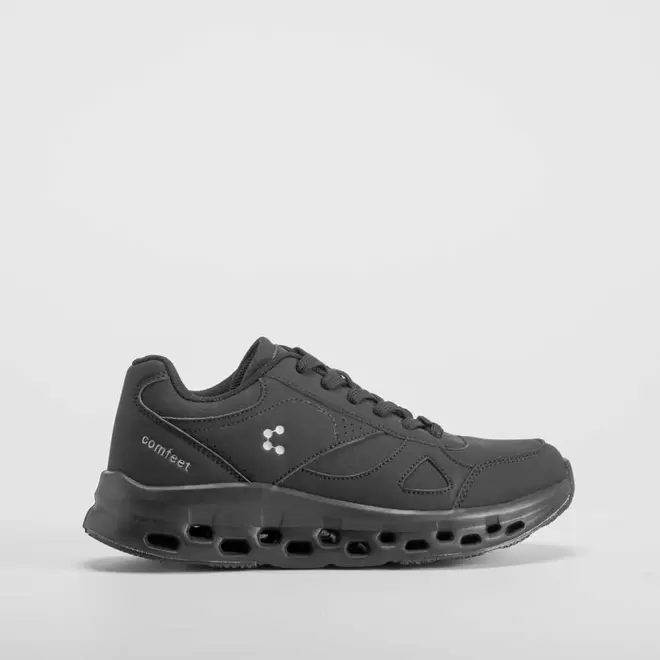 Oferta de Deportiva Walking  negra COMFEET por 29,99€ en Merkal