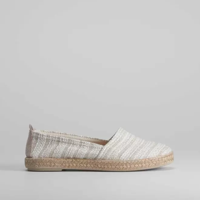 Oferta de Alpargata trama brillos SENDA ROAD por 32,99€ en Merkal