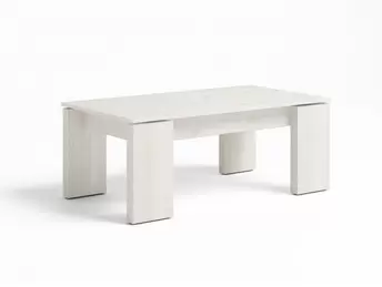 Oferta de Mesa de centro elevable de 110 cm blanco nordic por 189€ en Merkamueble