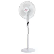 Oferta de VENTILADOR DE PIE 40CM CON MANDO A DISTANCIA LARRYHOUSE 45W por 39€ en Mi Bricolaje