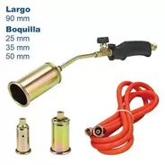 Oferta de KIT SOPLETE DE GAS 25-35-50MM + MANGUERA 2M SOWELL por 20,9€ en Mi Bricolaje