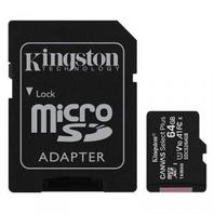 Oferta de MEMORIA KINGSTON MICROSD XC 64GB SDCS2 CL10 C/A por 10,5€ en Microsshop