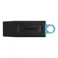 Oferta de MEMORIA USB 3.2 KINGSTON 64GB DTX GEN1 NEGRO por 10,27€ en Microsshop