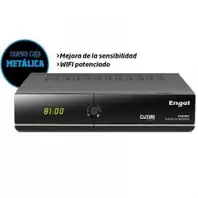 Oferta de SINTONIZADORA ENGEL RS8100Y SATELITE HD PVR por 100,66€ en Microsshop