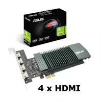 Oferta de TARJETA GRAFICA ASUS VGA NVIDIA GT 730 2GB DDR5 4 x HDMI por 78,87€ en Microsshop