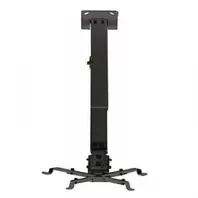 Oferta de SOPORTE PROYECTOR TOOQ INCLINABLE TECHO NEGRO 20KG por 17,33€ en Microsshop