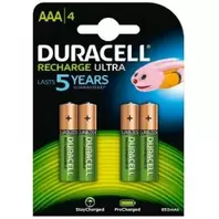 Oferta de PILA DURACELL RECARGABLE HR03 AAA 800MAH BLISTER*4 por 17,33€ en Microsshop