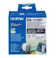 Oferta de ETIQUETAS BROTHER DK11201 ROLLO 400U 29X90MM por 15,04€ en Microsshop