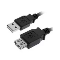 Oferta de CABLE PROLONGADOR USB 2.0 A-MACHO A-HEMBRA 1.8MTS por 5,81€ en Microsshop