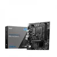 Oferta de PLACA MSI PRO H610M-E 1700 14º 2xDDR5 1xM.2 4xSATA 6xUSB RAID por 104,9€ en Microsshop