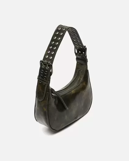 Oferta de Bolso de hombro con asa regulable y detalles metálicos por 13,5€ en Misako