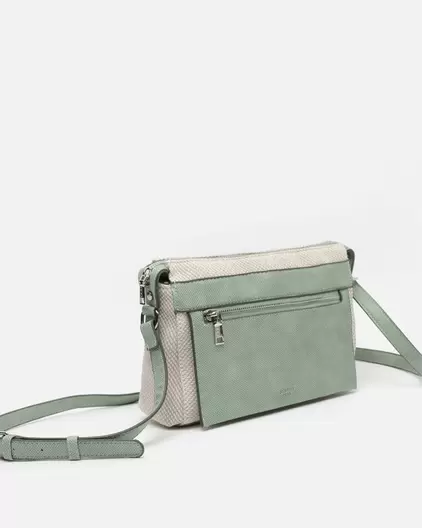 Oferta de Bolso bandolera efecto rafia por 13,5€ en Misako