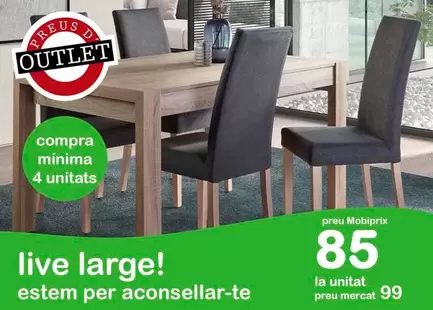 Oferta de Silla de comedor de madera modelo Zoren por 109€ en Mobiprix