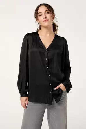 Oferta de Blusa de satén por 37,99€ en MS Mode