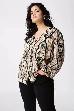 Oferta de Top con estampado por 29,99€ en MS Mode