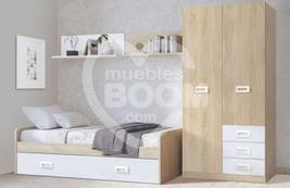 Oferta de Dormitorios juveniles 012.080 por 95€ en Muebles Boom