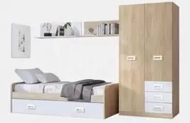 Oferta de Dormitorio juvenil 012.080 por 97€ en Muebles Boom