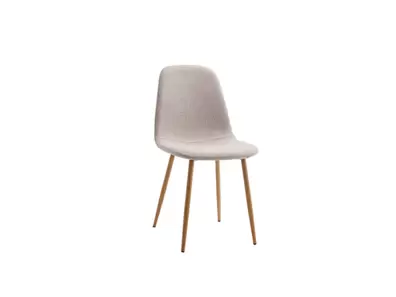 Oferta de SILLA “XS2854” TELA BARREL-09 PATA COLOR R13 por 39€ en Muebles Hnos. García