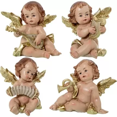 Oferta de FIGURA RESINA ANGEL 9CM SURTID por 9,4€ en Muebles Hnos. García