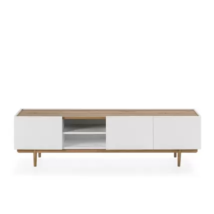 Oferta de Mueble TV con 3 puertas y 2 estantes MÓDENA por 727,2€ en Muebles Rey