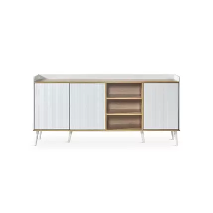 Oferta de Aparador de 3 puertas y 2 estantes TENESSI por 407,2€ en Muebles Rey