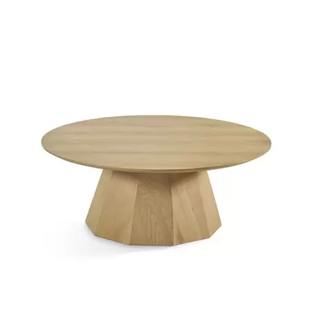 Oferta de Mesa de centro redonda EXETER por 303,75€ en Muebles Rey