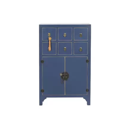 Oferta de Cajonera oriental azul YAMBOL por 223,2€ en Muebles Rey