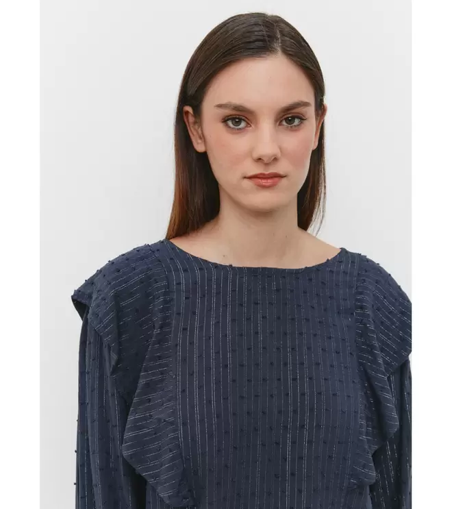 Oferta de BLUSA PLUMETI VOLANTES por 19,95€ en Mulaya