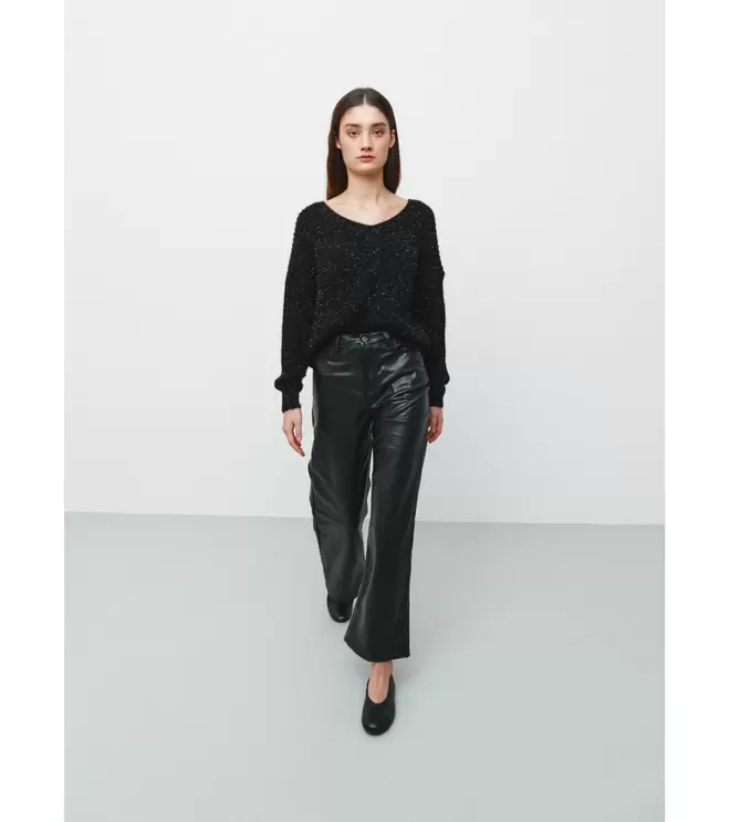 Oferta de PANTALÓN  FLARE POLIPIEL por 25,95€ en Mulaya