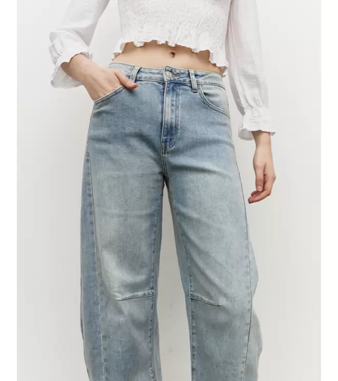 Oferta de JEANS BAGGY RECORTES por 35,95€ en Mulaya