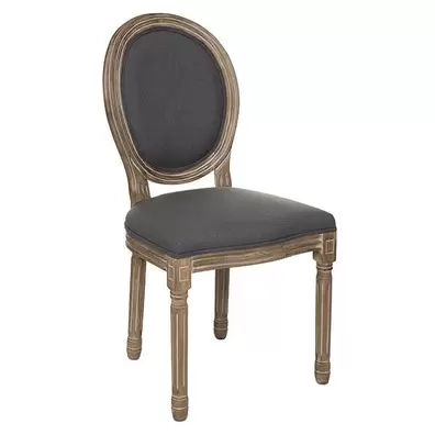 Oferta de Silla Cleon gris 49x56x96 por 249,99€ en Muy Mucho