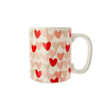 Oferta de Taza Corazones 8X9,5Cm 330Ml Ún. por 4,99€ en Muy Mucho