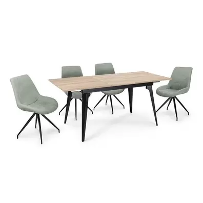 Oferta de Mesa de comedor extensible GAMORA por 349€ en MyMobel