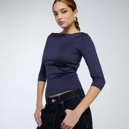 Oferta de T-Shirt with 3/4 sleeve por 4,99€ en New Yorker