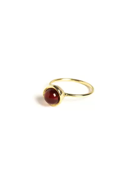 Oferta de ANILLO DORADO ESFERA PEQUEÑO AGATHA por 15,99€ en Nícoli