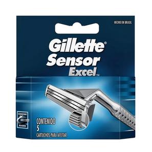 Oferta de Gillette Sensor Excel 5 Uds por 9,95€ en NutriTienda
