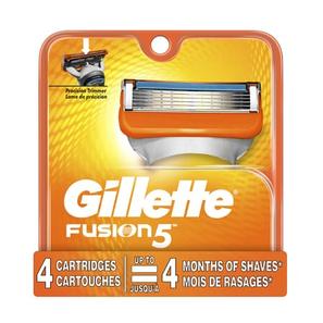 Oferta de Gillette Fusion5 4 Uds por 15,5€ en NutriTienda