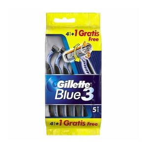 Oferta de Gillette Blue3 5 Uds por 6,15€ en NutriTienda