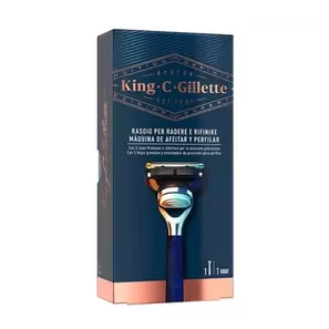 Oferta de King C Gillette Máquina de Afeitar y Perfilar por 4,89€ en NutriTienda