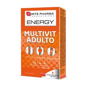 Oferta de ENERGY MULTIVIT ADULTO 28 Tabs por 8,74€ en NutriTienda