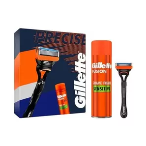 Oferta de Pack Gillette Maquinilla Fusion5 + Gel Shave 200 ml por 12,95€ en NutriTienda