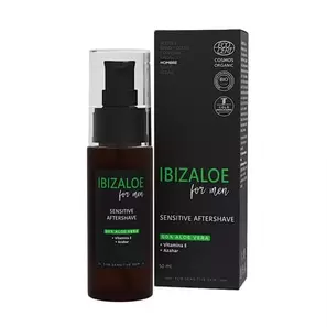 Oferta de Ibizaloe Man Sensitive Aftershave 50 ml por 19,92€ en NutriTienda