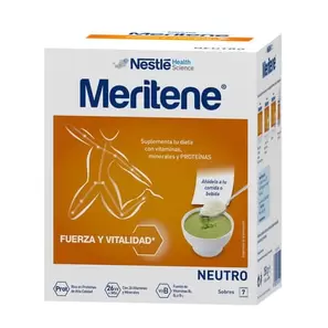 Oferta de MERITENE NEUTRO 7 x 50g por 12,31€ en NutriTienda