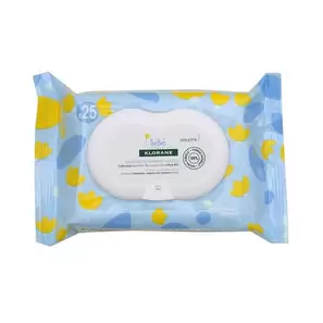 Oferta de BEBÉ TOALLITAS LIMPIADORAS SUAVES BIO 25 Ud por 4€ en NutriTienda